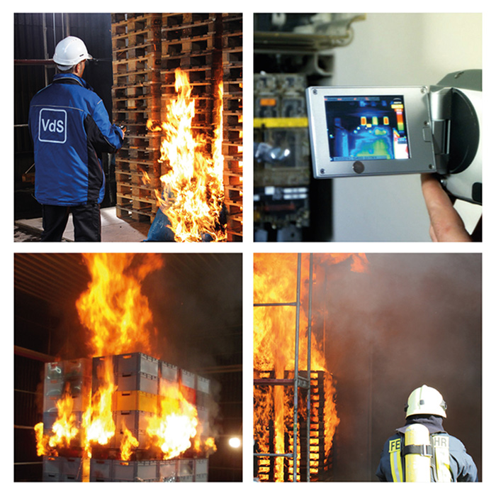 Typical fire hazards in industry and business enterprises: 4 films on one DVD on the topic of loss prevention