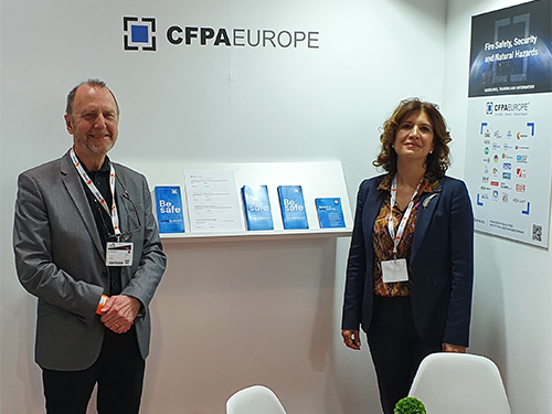 Cepreven and CFPA Europe work together at SICUR