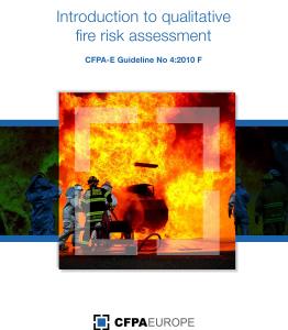 Introduction to qualitative fire risk assessment