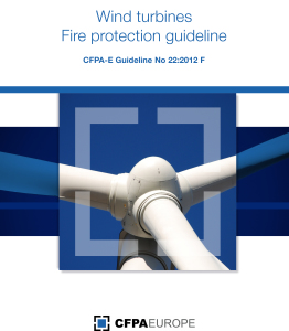 Wind turbines – Fire protection guideline