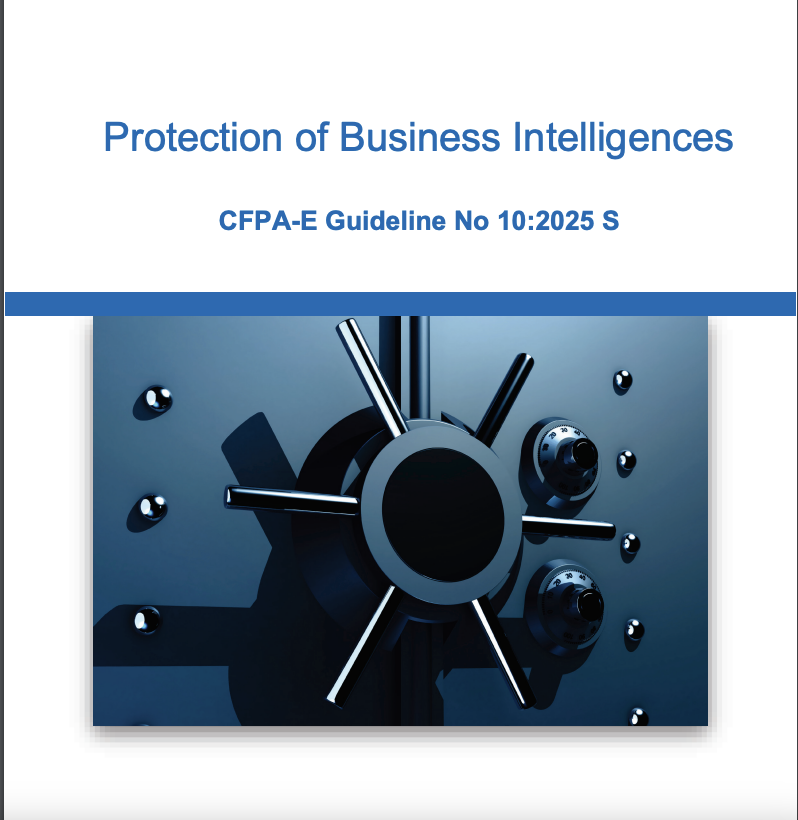 CFPA Europe has revised its guideline for protection of business intelligence