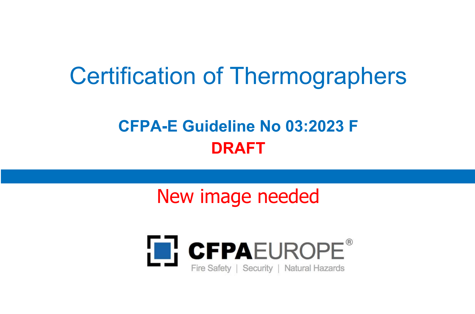 CERTIFICATION OF THERMOGRAPHERS – Revised guideline for HEARING