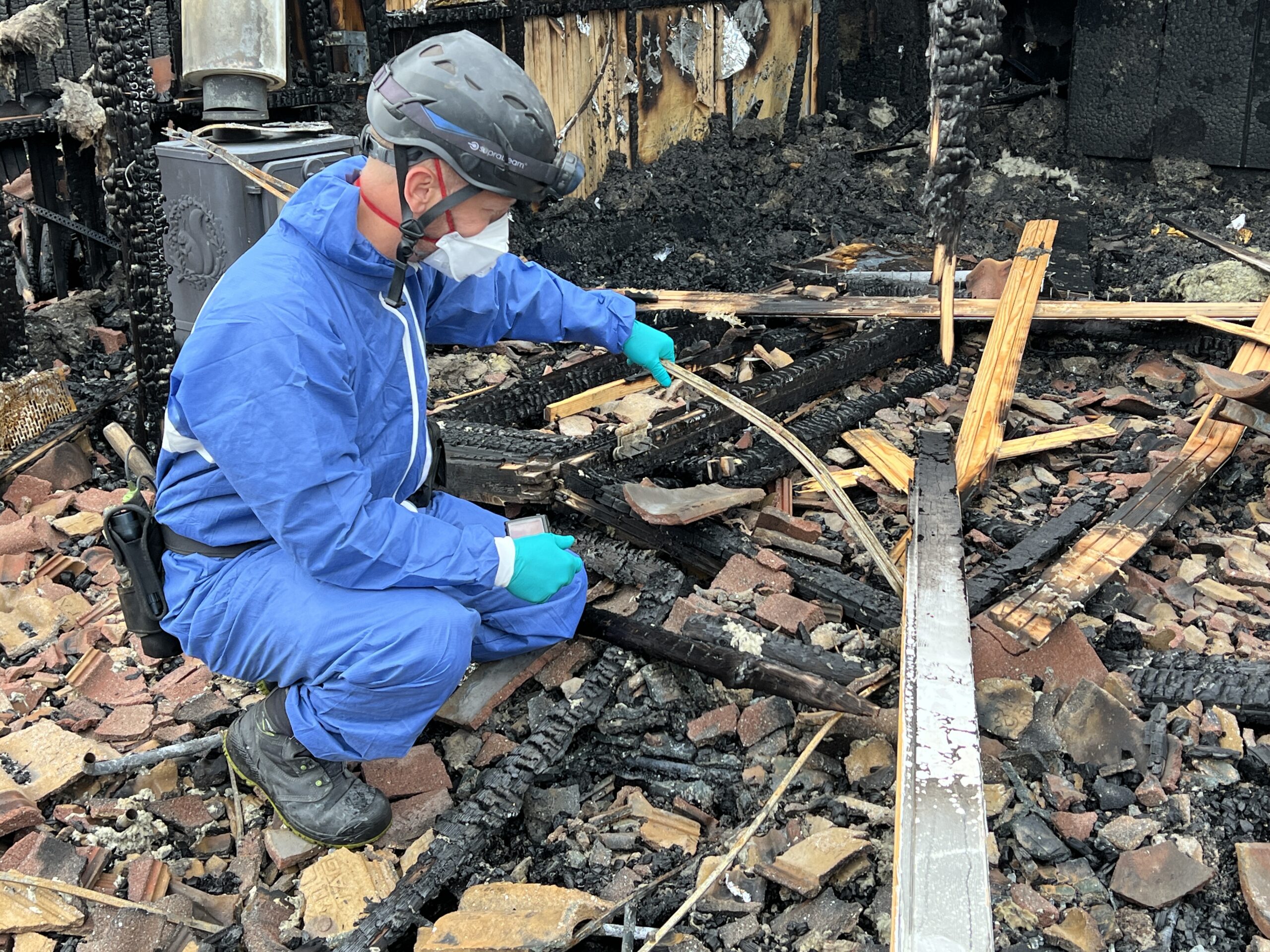 Fire Investigator on the Job: Why Did the Summer House Burn Down?