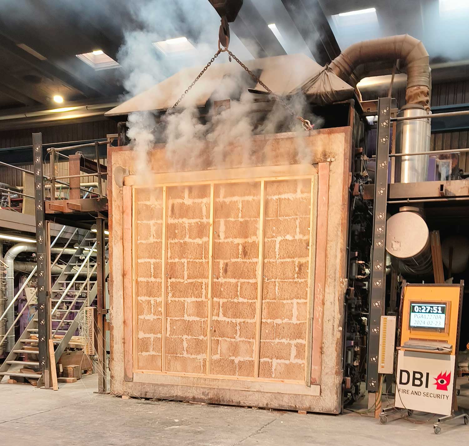 Test of Biogenic Fire Protection paves the way for Sustainable Construction