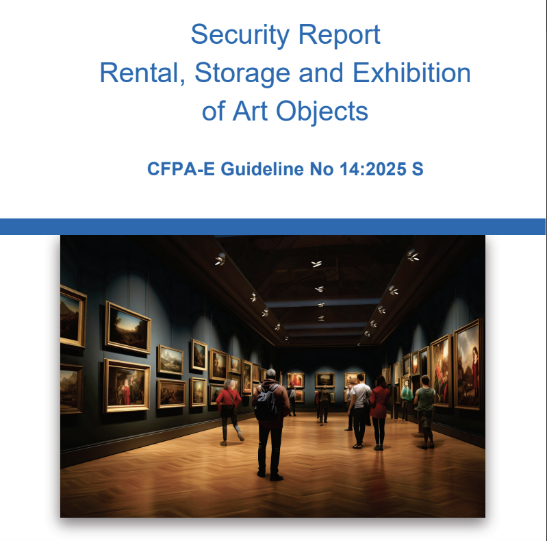 Rental, Storage and Exhibition of Art Objects – report on security measures