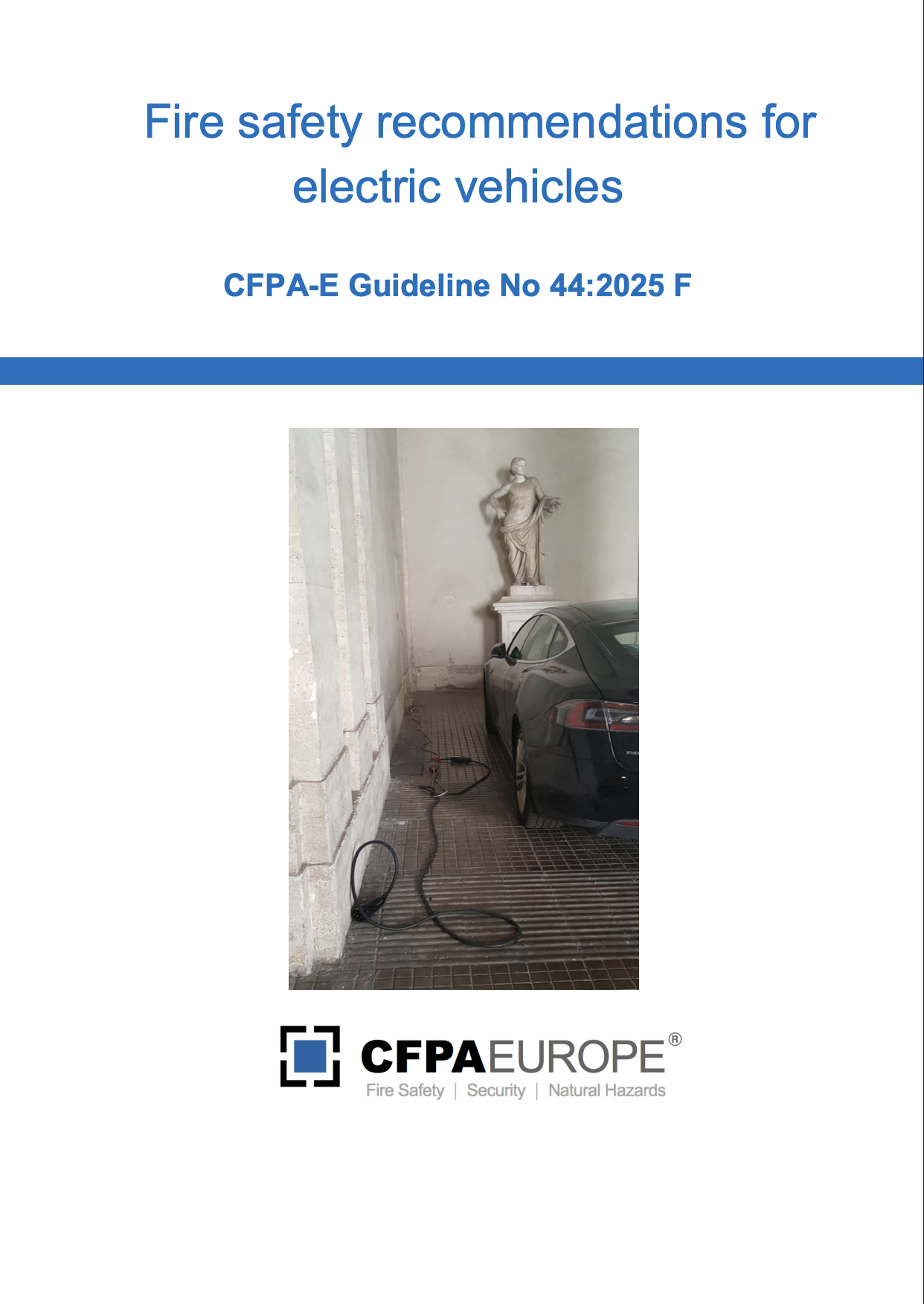 Fire safety recommendations for Electric Vehicles