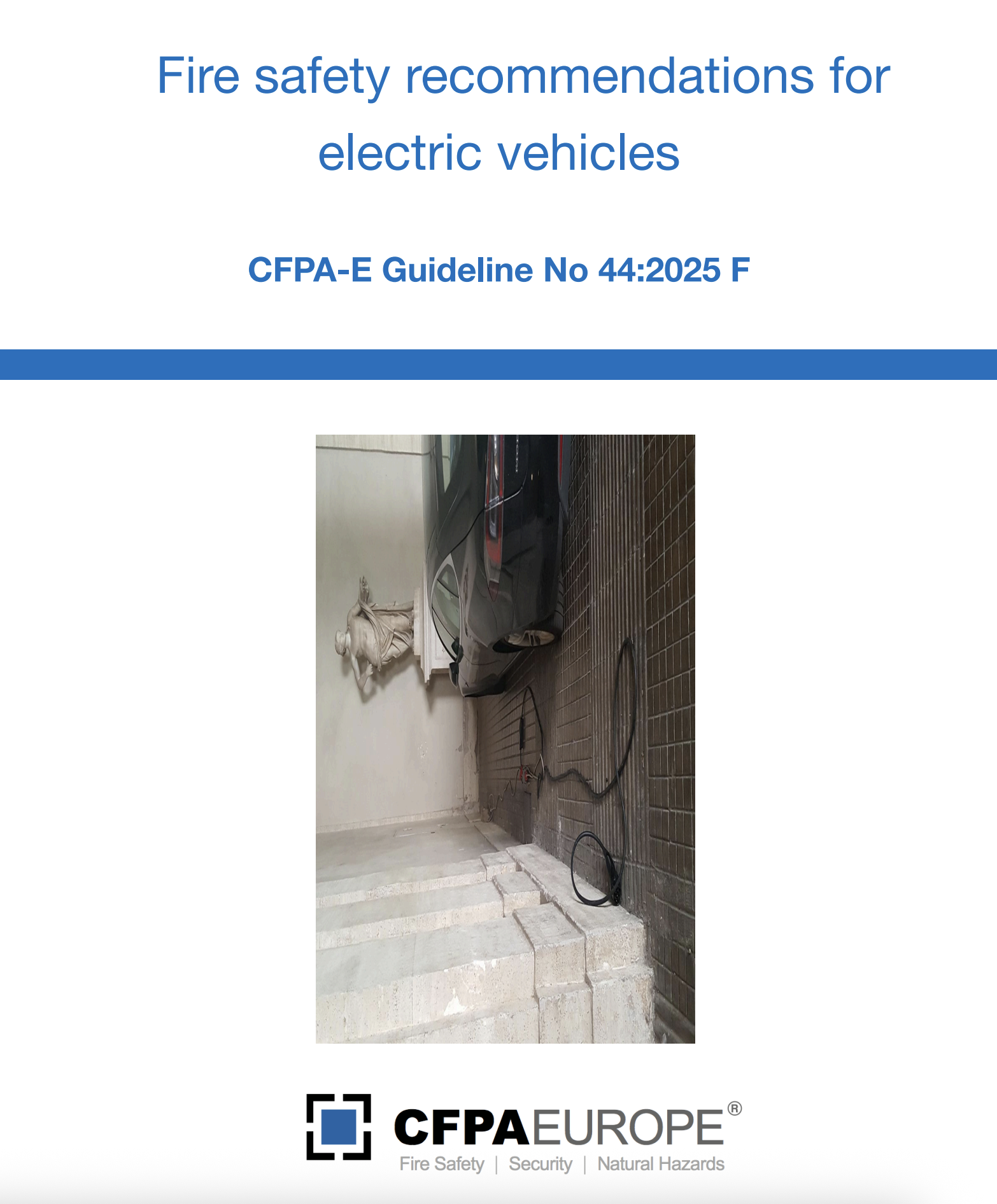 New Guideline Nº44-2025 “Fire safety recommendations for Electric Vehicles”