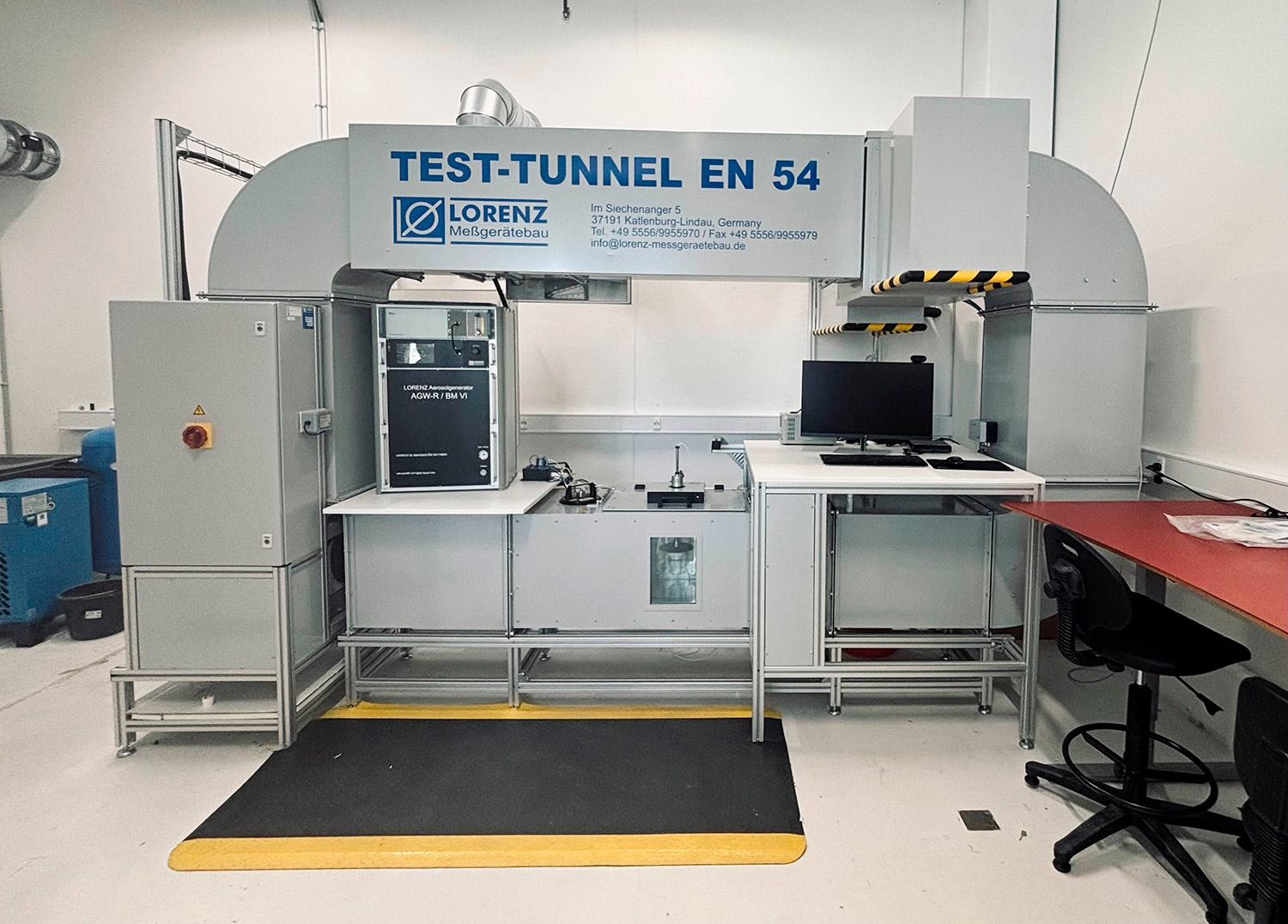 DBI opens new Fire Detection Test Lab