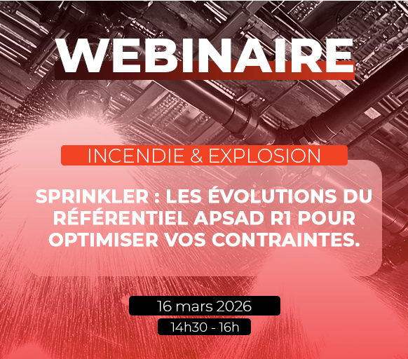 WEBINAIRE Sprinkler: Les évolutions du référentiel apsad R1 pour optimiser vos contraintes