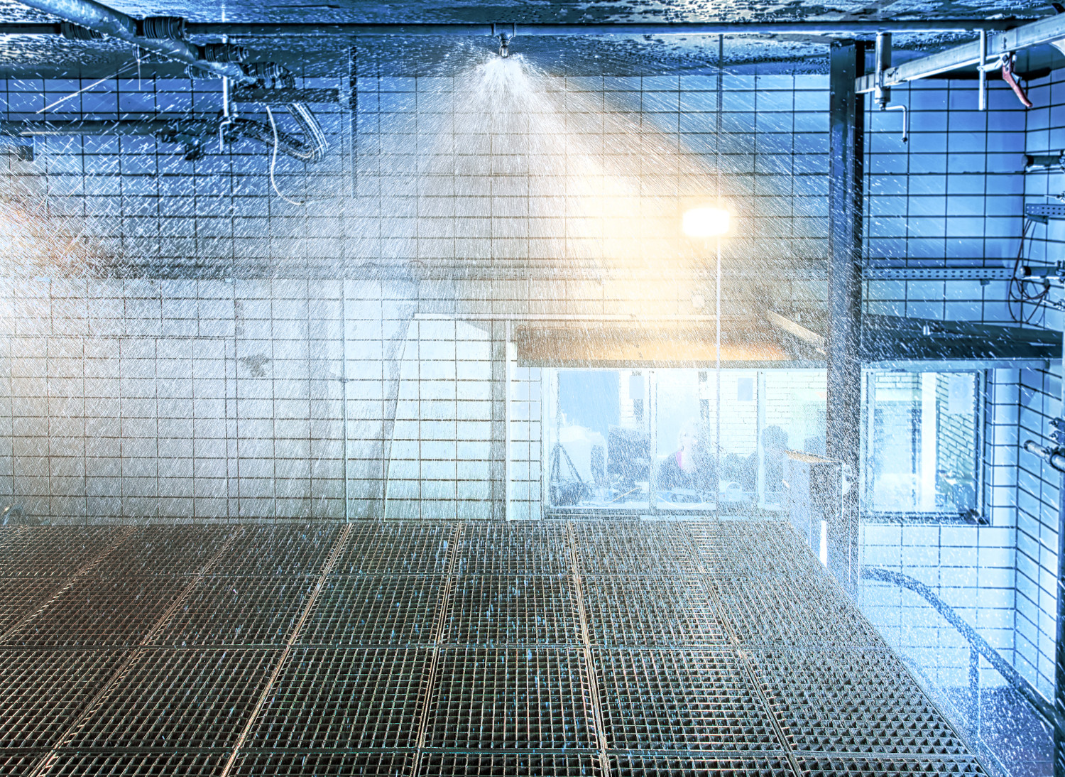 VdS Innovation Approval for automated fire extinguishing test system